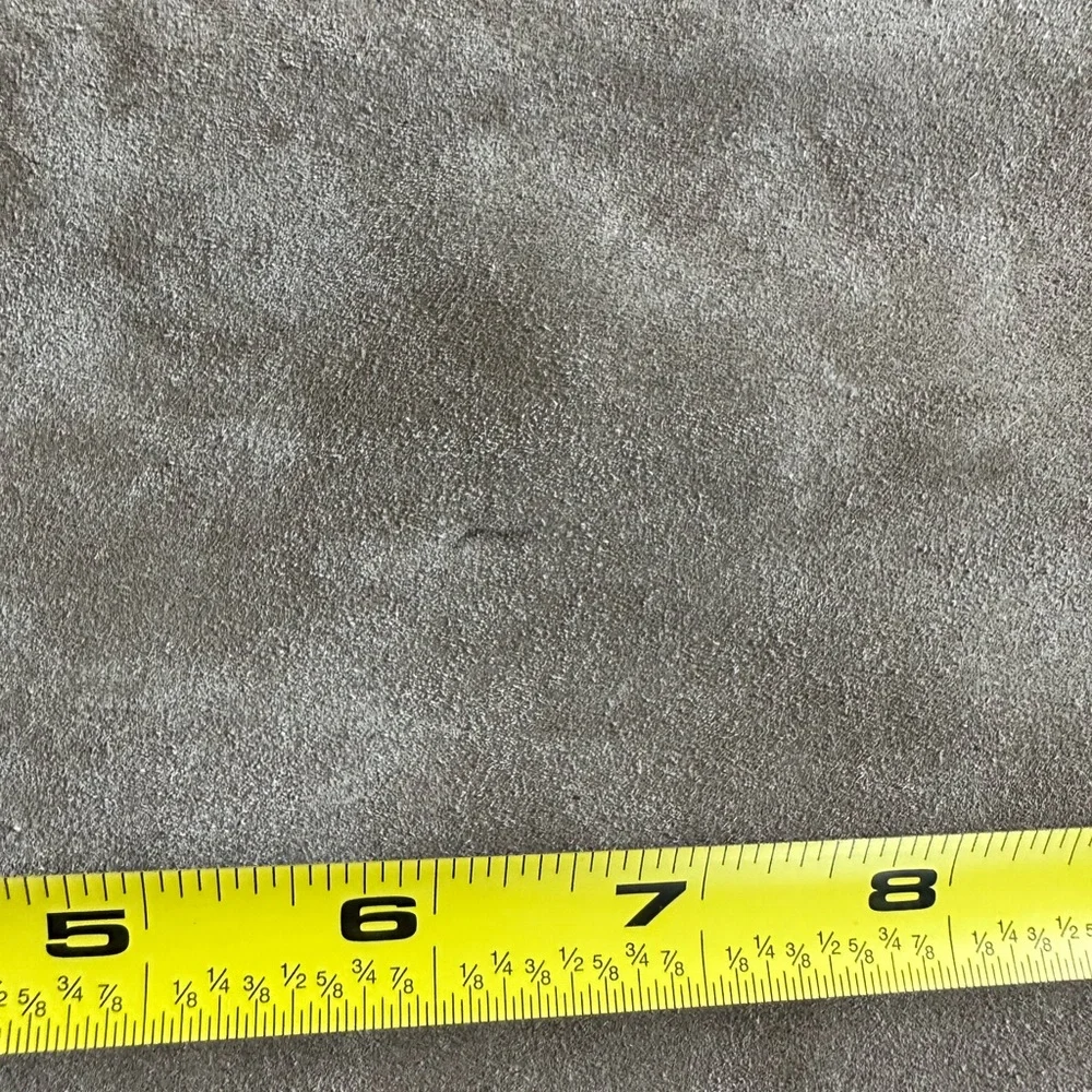 Dooney and Bourke, gray suede shoulder bag - Picture 3 of 7